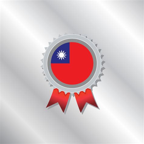 Illustration of Taiwan flag Template 13372250 Vector Art at Vecteezy