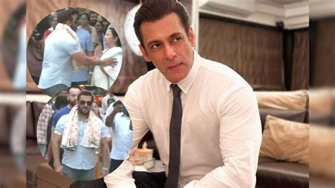 Salman Khan सलमान खान ममता बॅनर्जींच्या भेटीला तब्बल अर्धातास रंगली चर्चाकाय होतं कारण