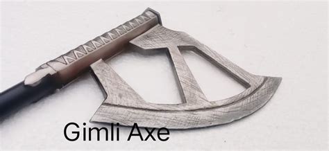 Gimli Walking Axe From Lord Of The Rings Etsy