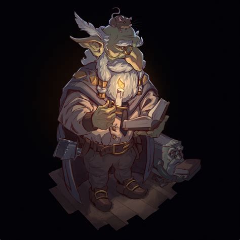 Artstation Goblin Wizard Commission