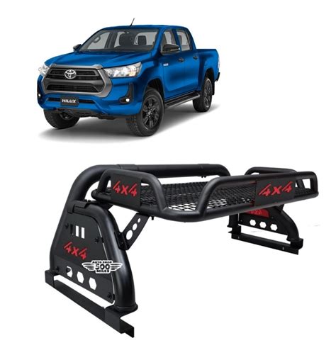 Roll Bar 4x4 Con Canastilla Para Toyota Tacoma 2016 2022 500miles Autoshop