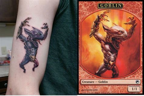 The Best Magic The Gathering Tattoos