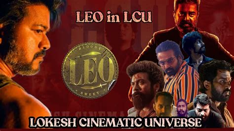 Leo First Look Leo First Single Leo In Lcu Lokesh Cinematic