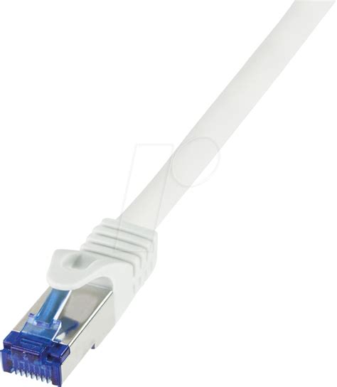 LOGILINK C6A031S Patch Cable Ultraflex Cat 6A S FTP White 1 M At