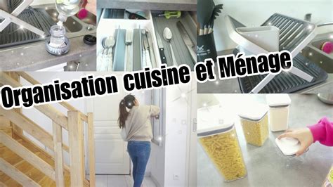 NOUVELLE ORGANISATION CUISINE ET MÉNAGE ASTUCES RANGEMENT ET