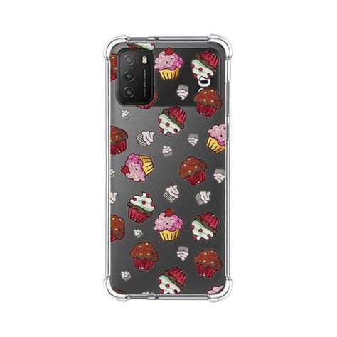 Funda Silicona Antigolpes Xiaomi Poco M3 Redmi 9t Diseño Muffins con