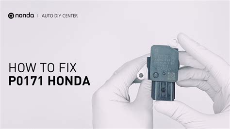 Honda Code P0171 And P0174