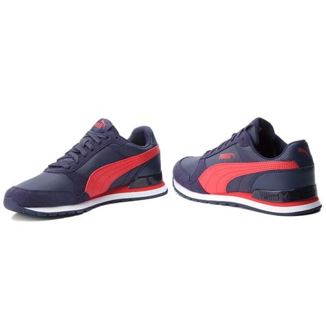 Sneakersy Puma St Runner V Nl Jr Granatowy Eobuwie Pl