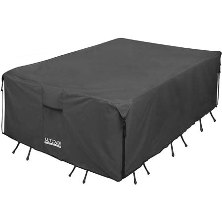 Amazon Ultcover Rectangular Patio Heavy Duty Table Cover D