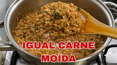 Como Preparar Carne De Soja R Pido E F Cil Youtube