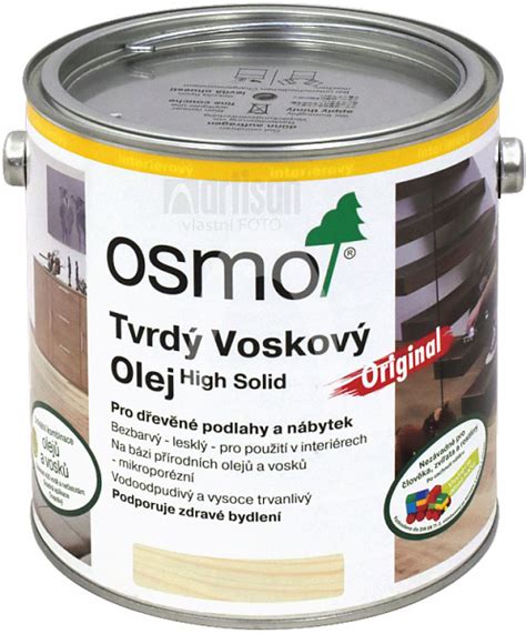 Osmo Tvrd Voskov Oleje L Bezbarv Mat Hotline Denn