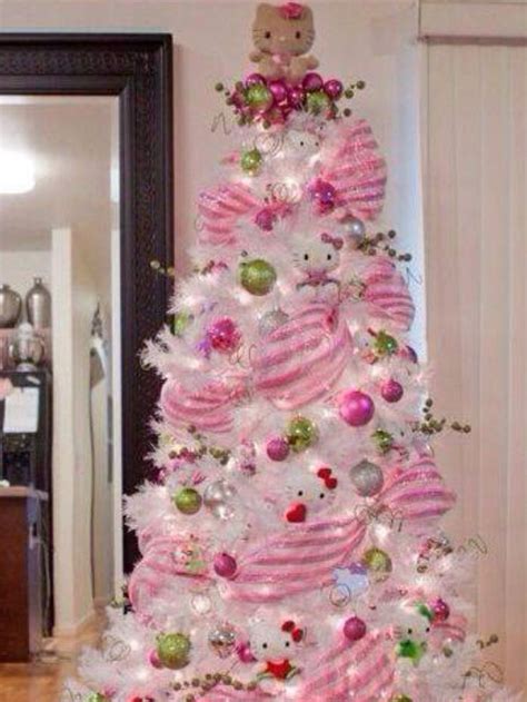 Hello Kitty tree | Hello kitty christmas tree, Hello kitty christmas ...