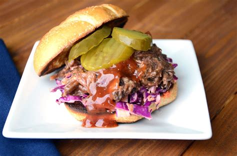 Slow Cooker Pulled BBQ Beef Sandwiches Recipe - TasteGuru.com