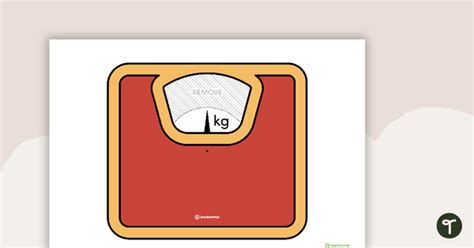 Weighing Scales Templates Teach Starter