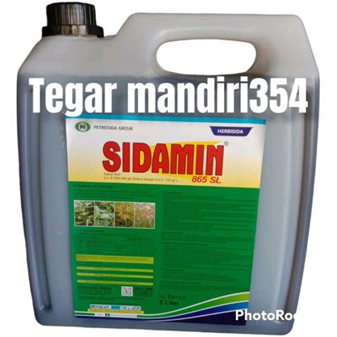 Herbisida Sidamin Sl Liter Obat Gulma Tebu Sidamin Liter Lazada