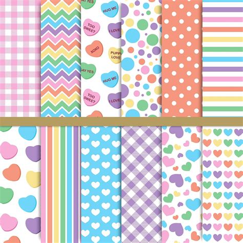 Amazon Whaline 60Pcs Valentine S Day Pattern Paper A5 Size 12