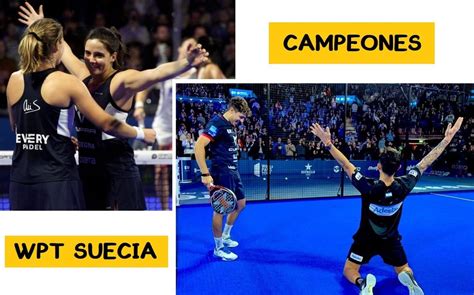 Campeones As World P Del Tour Suecia Padelstar