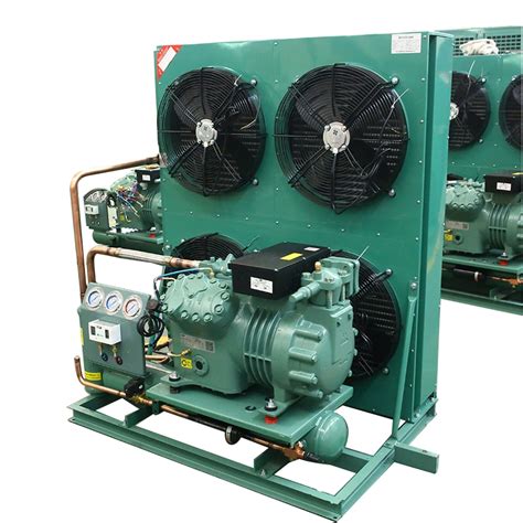 For Chiller Storage Room Air Cooled Condenser Unit 3HP 50HP Compressor