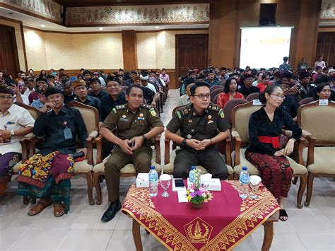 Kegiatan Sosialisasi Sapu Bersih Pungutan Liar Oleh UPP Provinsi Bali