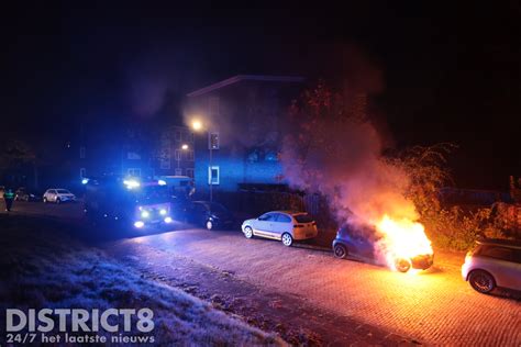 Buurt Opgeschrikt Door Tweede Nachtelijke Autobrand Van