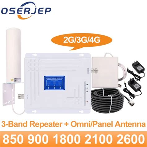 Tri Band G G G Repeater Lte G Cellular