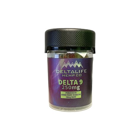 Delta Life Hemp Delta 9 250mg Gummies Leafly