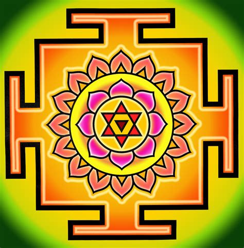 Símbolos Y Significados Símbolo De Sri Yantra Y Su Significado