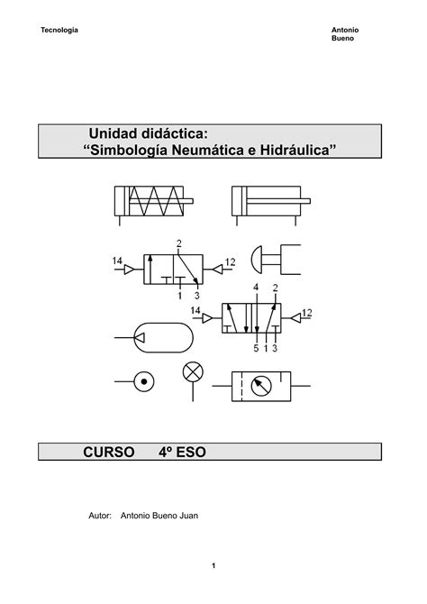 Simbologia De Hidraulica Y Neumatica Pdf Descarga Gratuita