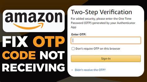 Amazon App Otp Not Receiving Fix Youtube