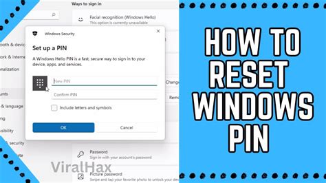 How To Reset Windows Pin Change Pin In Windows For Enhanced Security