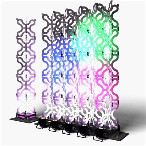 Stage Decor Modular Wall Column D Model By Akerstudio