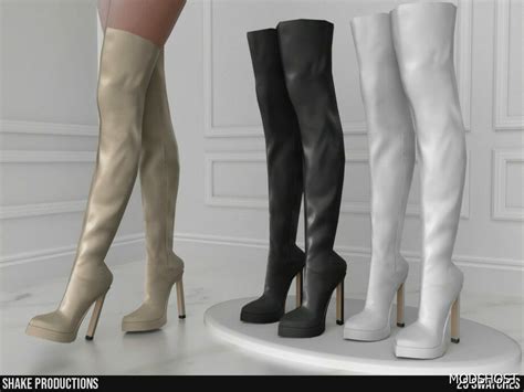 High Heel Boots S112301 Sims 4 Shoes Mod ModsHost