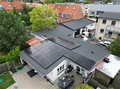 13 26 kWp Hybrid Solcelleanlæg i Horsens Solet Danmark