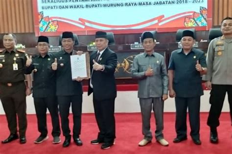 Dprd Gelar Paripurna Usul Pemberhentian Bupati Dan Wakil Bupati Murung