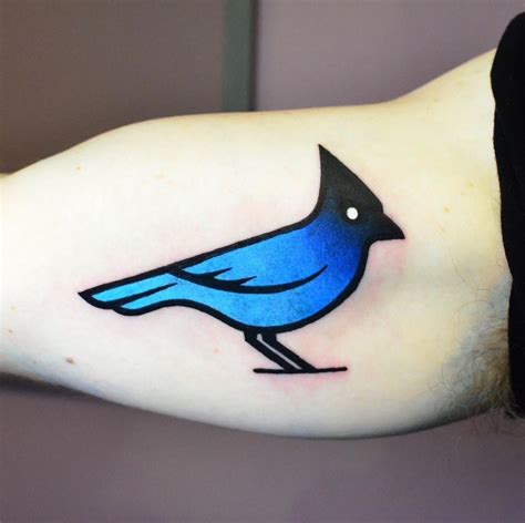 Blue Jay Bird Tattoo Blue Jay Bird Birds Tattoo Jay Bird