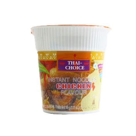 Thai Choice Instant Cup Noodle Chicken Flavour G Choithrams Uae