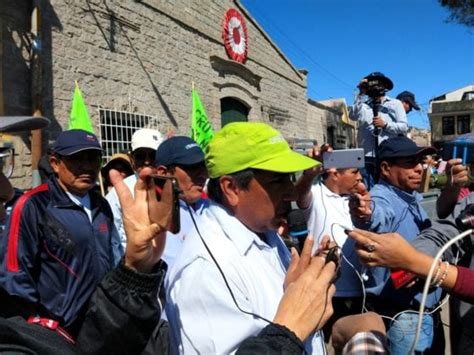 D A En Medio De Diversos Reclamos Pueblo De Moquegua Protesta