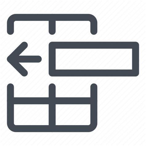 Cells Insert Line Row Table Icon Download On Iconfinder