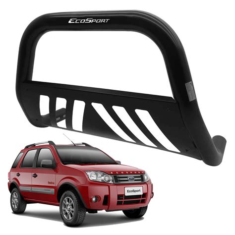 Parachoque de impulsão quebra mato CDC grade preto Ecosport 2003 a