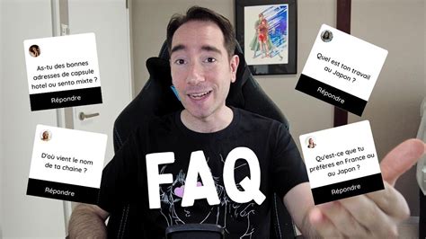 FAQ 1000 abonnés je réponds à vos questions YouTube