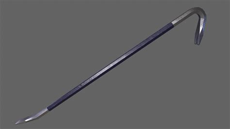 Crowbar V1 Blue 3d Model By Daiklord