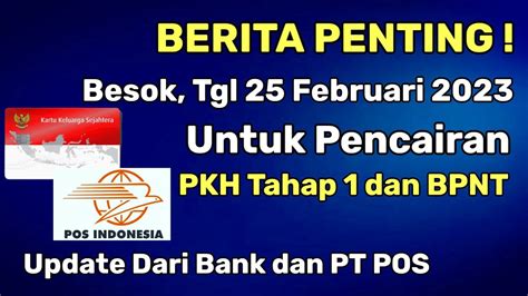 Info Penting Besok Tgl Februari Untuk Kpm Pkh Dan Bpnt Update