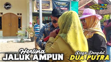 HERLINA JALUK AMPUN SINGA DANGDUT DUA PUTRA SHOW DESA TANJUNG