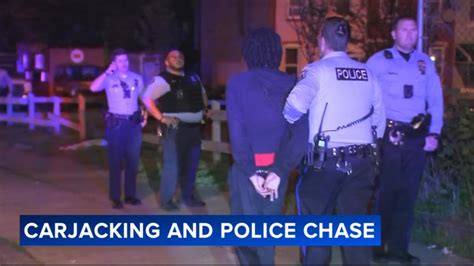 2 Arrested After Carjacking Police Chase Ends With Crash In