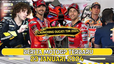 Launching Ducati Tim Joan Mir Beri Saran Hondabezzecchi Adaptasi