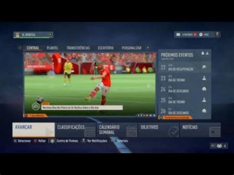 FIFA 23 Modo Carreira Benfica X Rio Ave YouTube