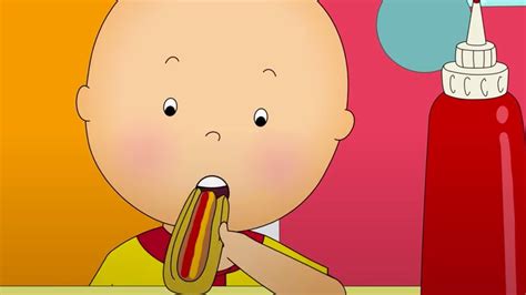 Caillou E O Cachorro Quente Caillou Em Portugu S Wildbrain Youtube