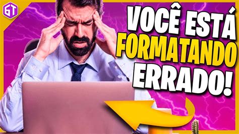 Cuidado Assim Que Formata E Instala Os Drivers Do Seu Pc Gamer Youtube