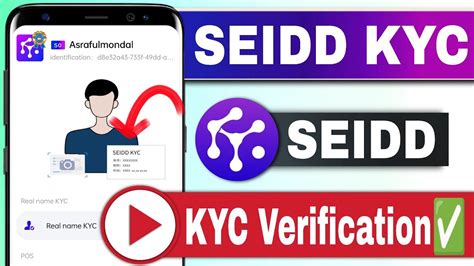 SEIDD KYC Verification Live Seidd Mining App KYC Verification Best