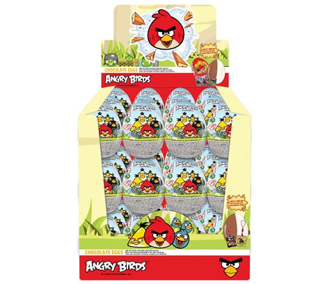 BIP Angry Birds Chocolat Eggs 20gr » Trendy Candy